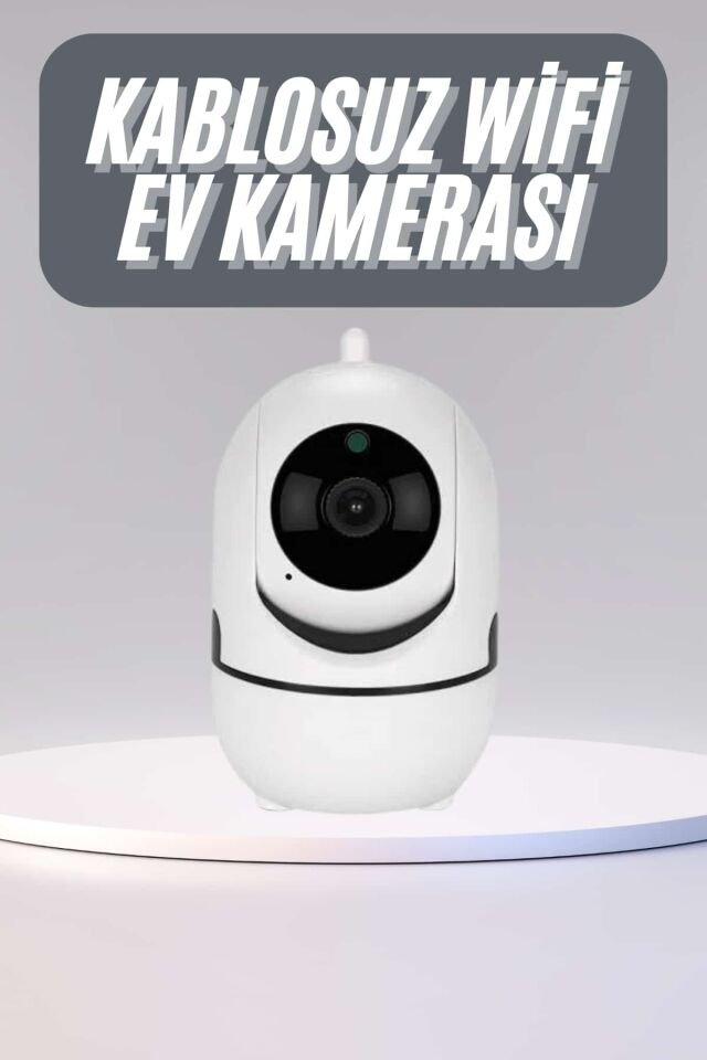 360° Full HD Akıllı Kamera Hareket Sensörlü Wifi Kamera Çocuk Güvenlik Kamerası - Lisinya