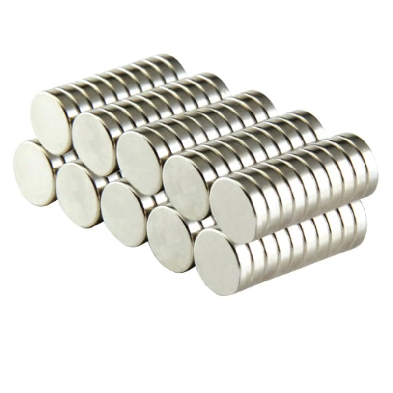 N35 12x2 Mm Neodyum Mıknatıs 100 Adet, Yuvarlak, Nikel Kaplamalı Kaliteli ve Dayanıklı Ürün ( Lisinya )
