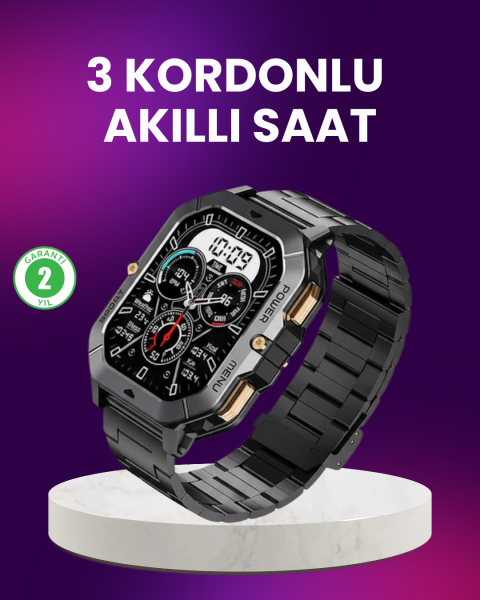 Bildirim ve Spor Takipli Akıllı Saat - Lisinya