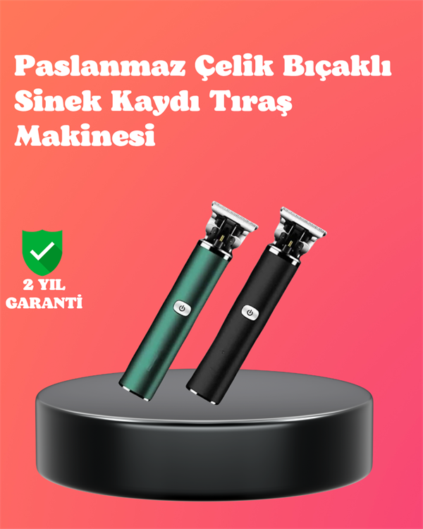 Paslanmaz Çelik Bıçaklı Sinek Kaydı Tıraş Makinesi Uzun Ömürlü - Lisinya
