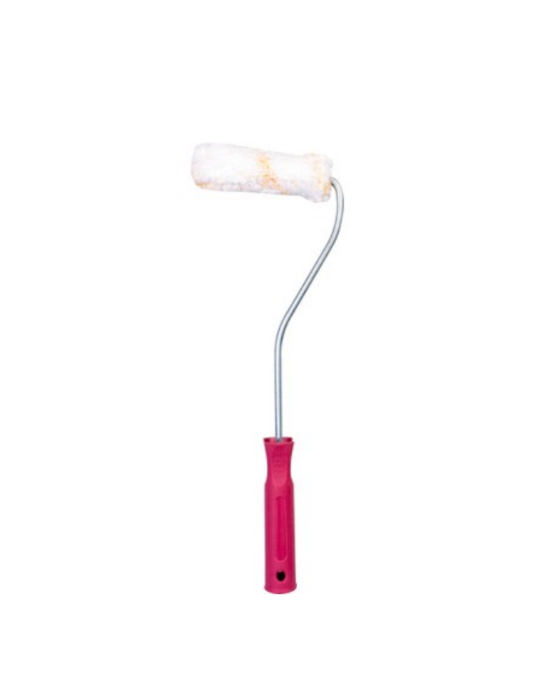 Profesyonel Mini Boya Rulosu 10 Cm Boya Fırça Seti 6 Yedek Rulo Hediyeli - Lisinya