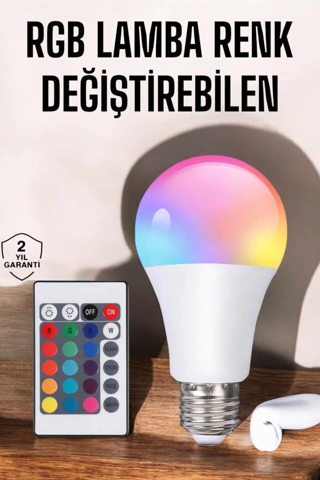 YamanHobi 15W LED Ampul Enerji Tasarruflu İç Mekân Aydınlatma Ampulü