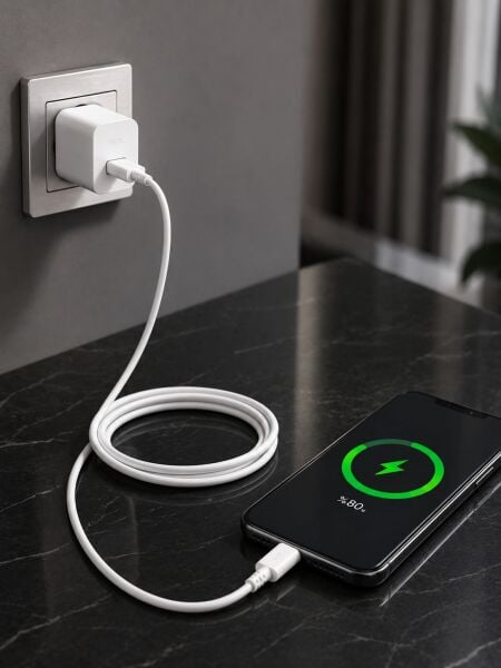 USB-A to Type-C Şarj Kablosu 2 Metre Uzun Kablo