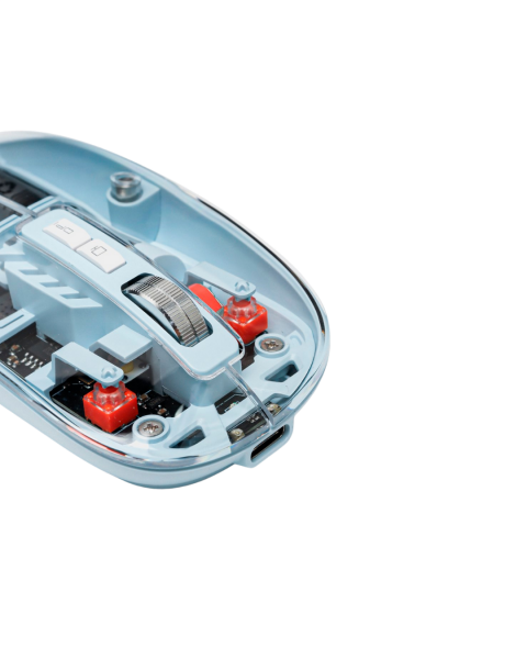 Ofis ve Günlük Kullanım İçin Mavi Bluetooth Kablosuz Mouse