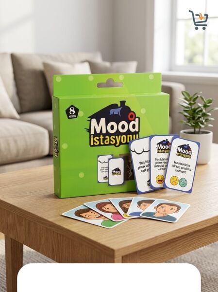 Mood İstasyonu 8 Eğlenceli Kartlar Resimli