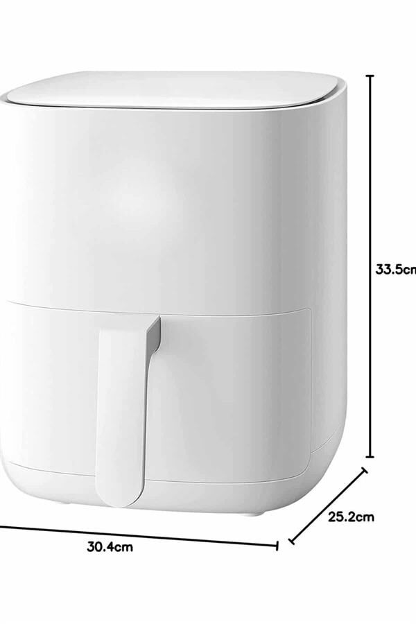 4L Airfryer Hazneli Hava Fritözü Yağsız Fritöz Taşınabilir Fırın İşlevi Gören Pratik - Lisinya