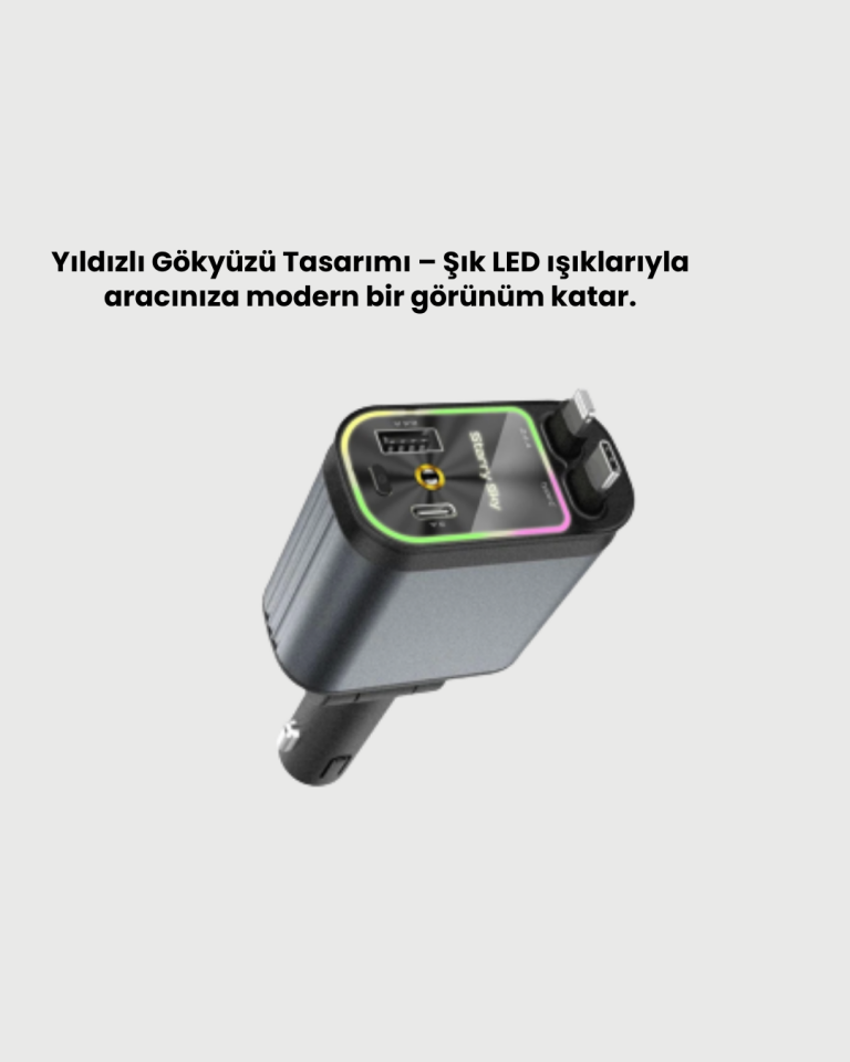 Renault, Peugeot, Citroen, Fiat Araçlar için Hızlı Şarjlı Araç Çakmaklık Adaptörü - Lisinya