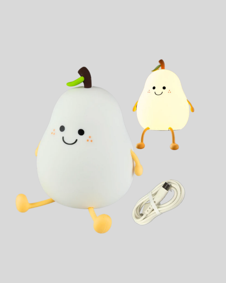YamanHobi Armut Gece Lambası USB Şarjlı Ayarlanabilir LED Masa Lambası