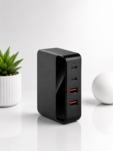 USB-A ve USB-C Girişli Çoklu Şarj Cihazı