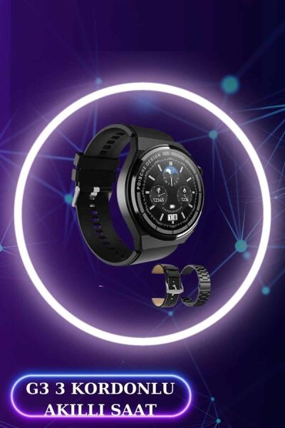 Akıllı Saat ve Kulaklık Seti Dokunmatik Ekran 5.0 Bluetooth Bağlantılı Sesli Görüşme - Lisinya