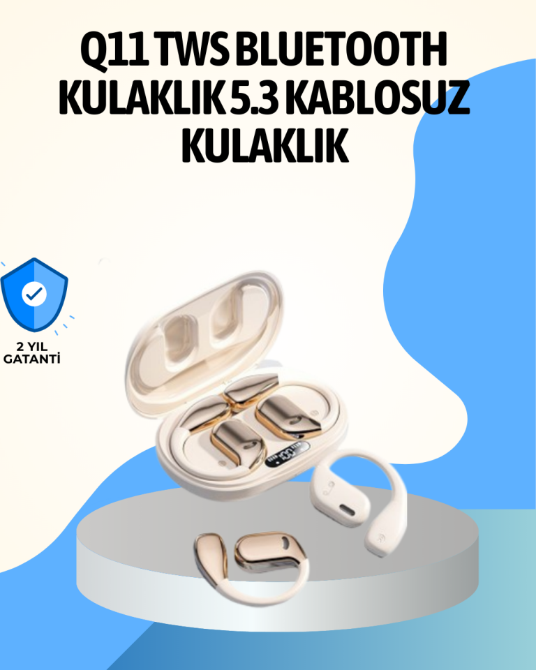Hızlı Şarj Destekli Kablosuz Çeviri Kulaklığı - Lisinya