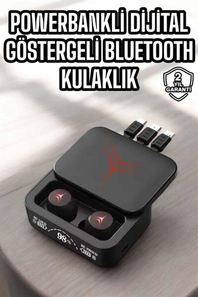 Ucuz ve Kaliteli Bluetooth Kulaklık TWS Çoklu Şarj Girişi Yüksek Ses Kaliteli - Lisinya