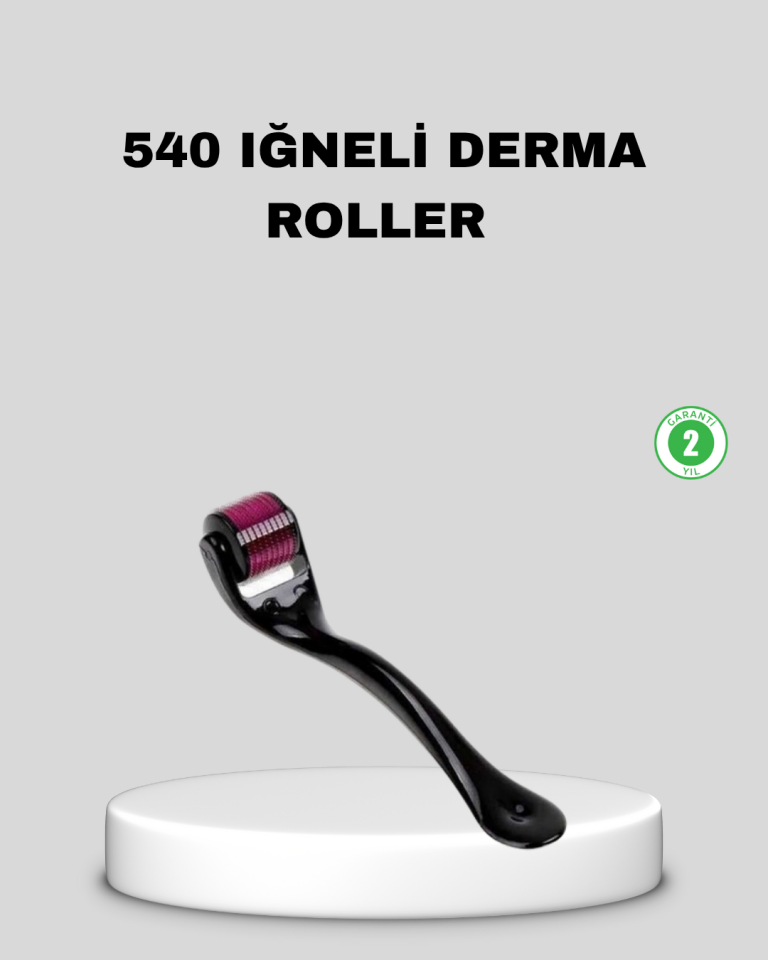Derma Roller Titanyum İğneli Cilt Yenileyici – Akne ve Kırışıklık Karşıtı - Lisinya