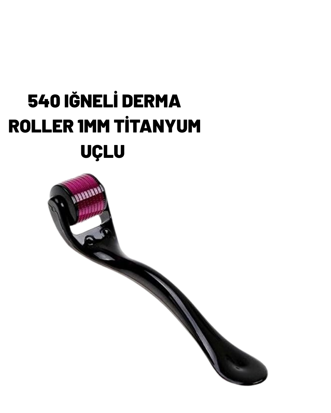 Ev Tipi Mikro İğneli Cilt Bakım Aleti – 1 mm Titanyum Roller - Lisinya