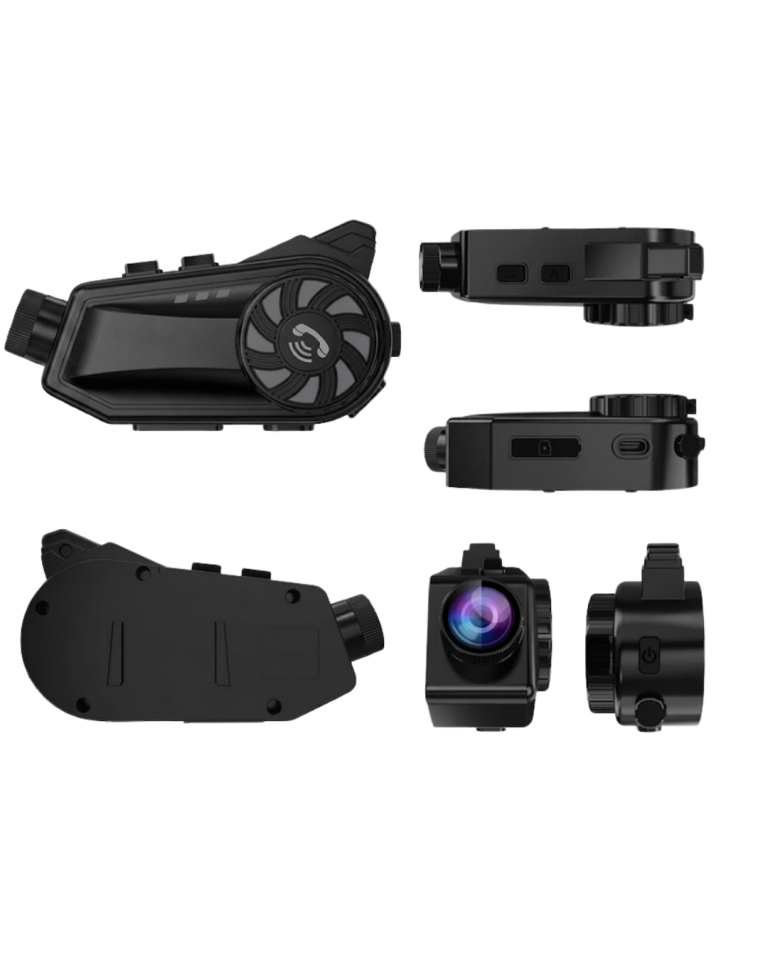 Bluetooth Destekli Kask Kamerası Uzun Batarya ve Akıllı Kontrol - Lisinya