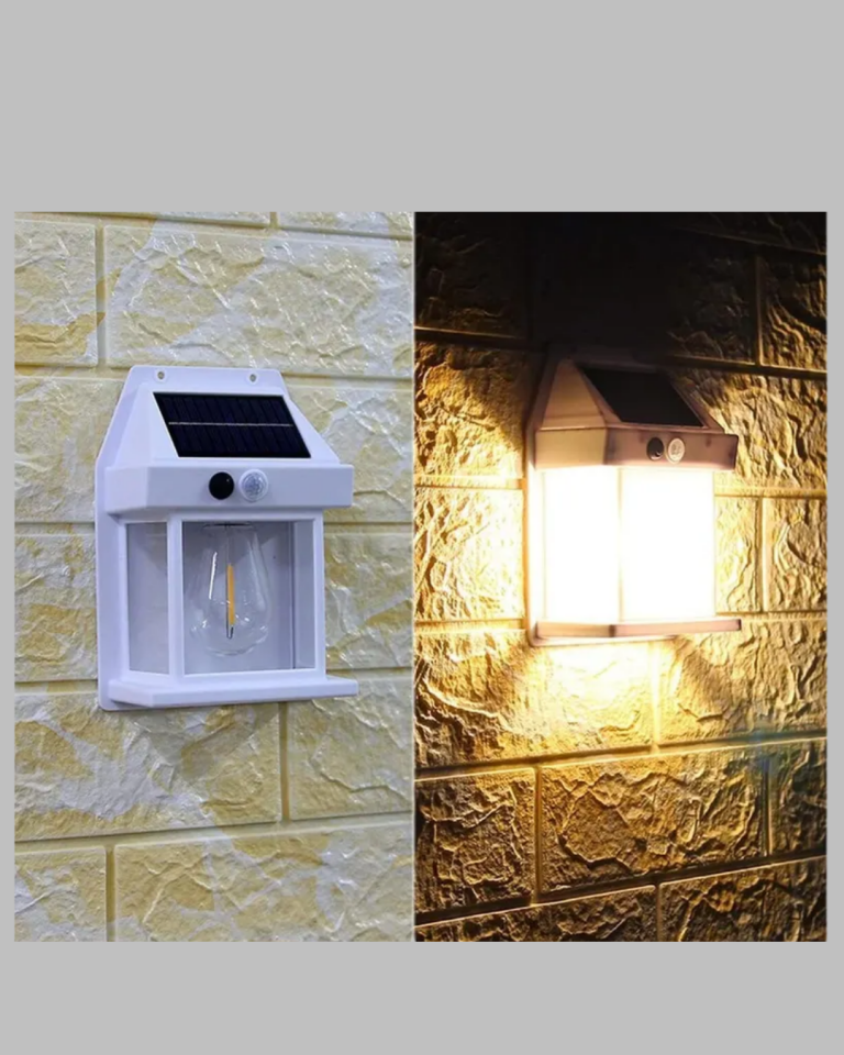 Sensörlü Solar Led Dış Duvar Aydınlatma - Lisinya