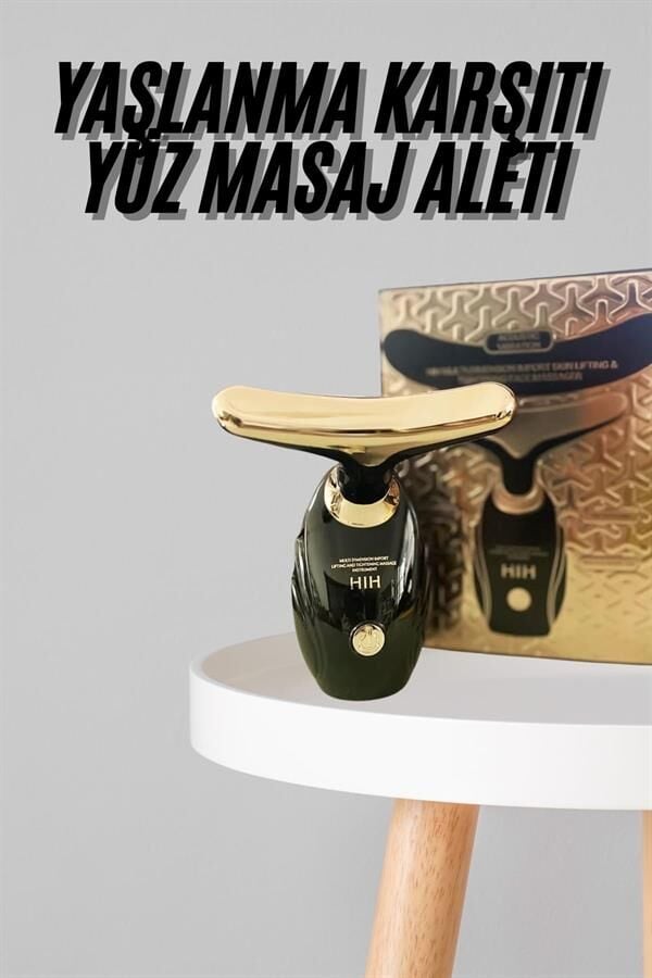 Yüz Masaj Aleti Boyun ve Yüz EMS Güzellik Cihazı Cilt Sıkılaştırma Cilt Gençleştirme Cihazı - Lisinya