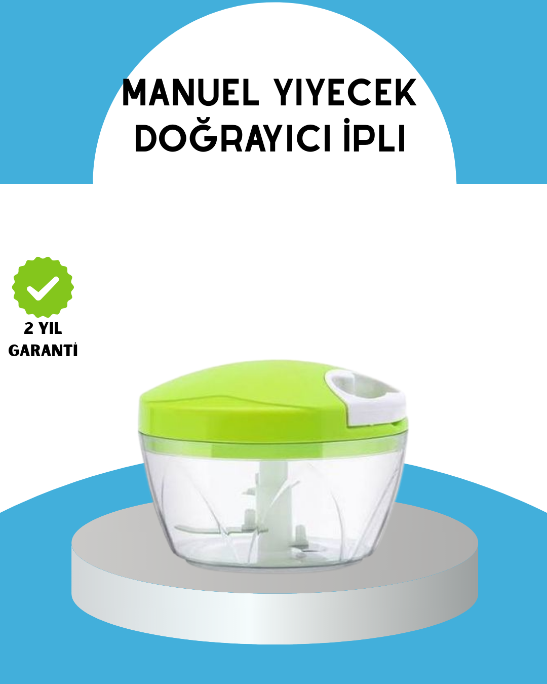 Hızlı Manuel Soğan Doğrayıcı Mutfak Aparatı - Lisinya