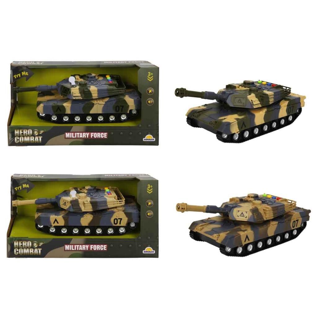 RJ101 - TANK SESLİ IŞIKLI HAREKETLİ MEKANİZMA (Lisinya)