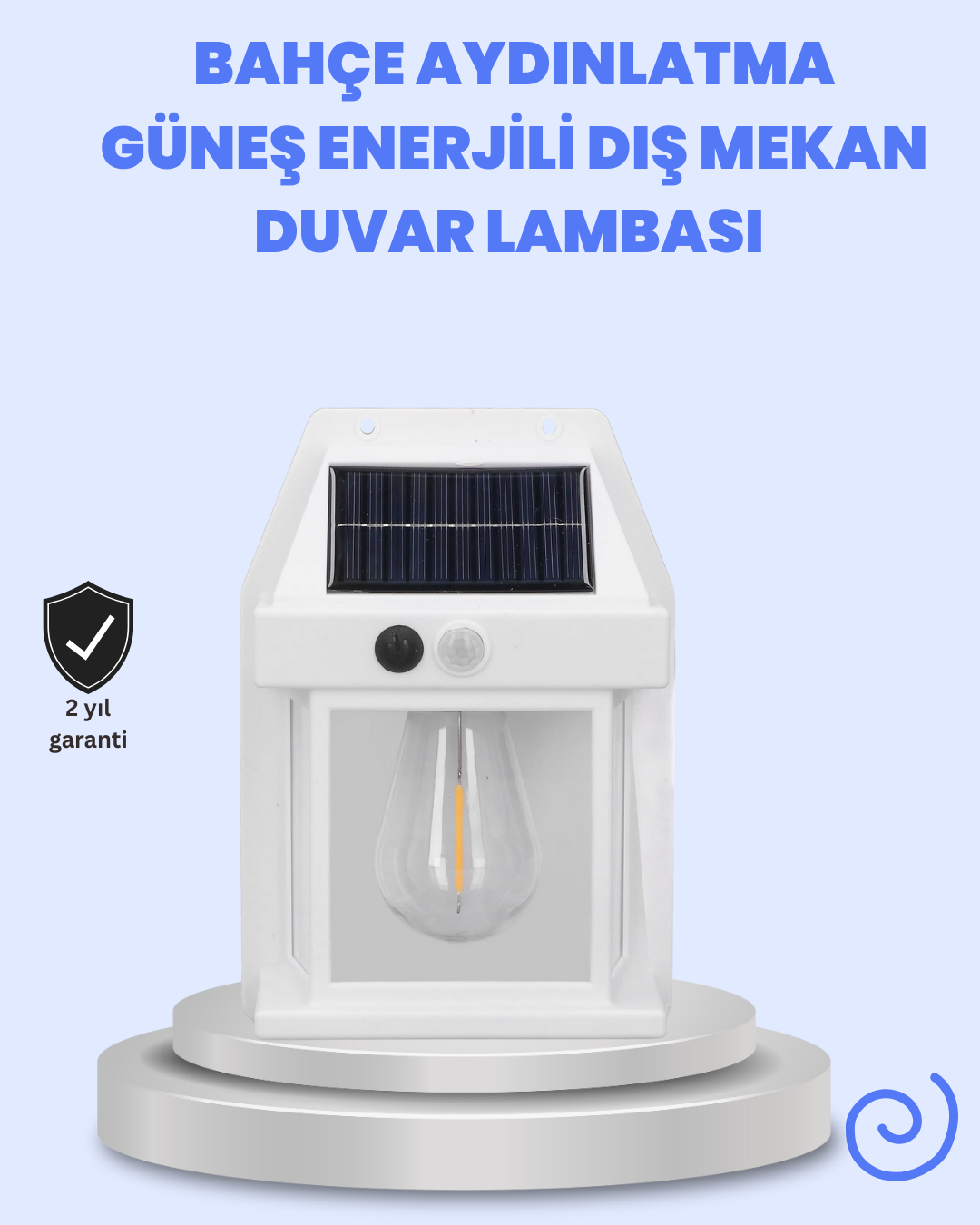 IP65 Su Geçirmez Güneş Paneli Dış Mekan Lamba - Lisinya