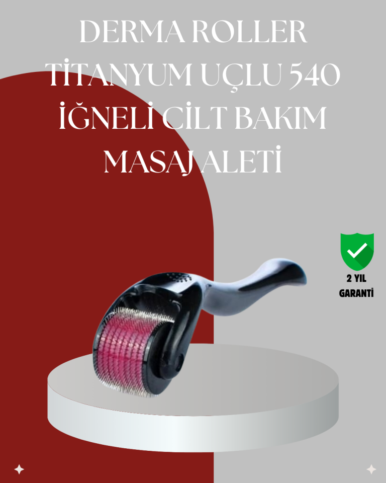 Dermaroller 1 mm Yara ve Yanık İzleri İçin Etkili Çözüm - Lisinya