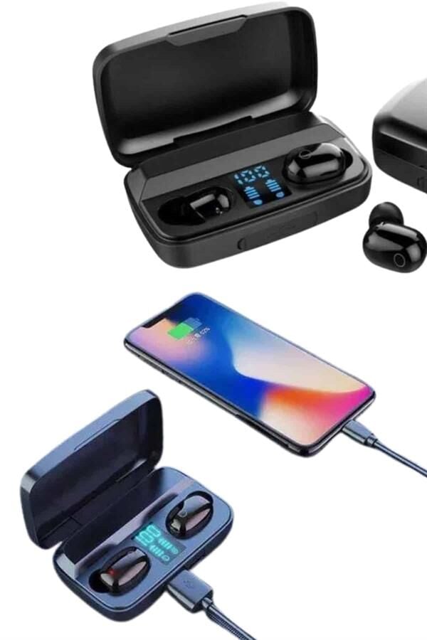 TWS Bluetooth Kulaklık 5.0 Bluetooth Bağlantılı Dokunmatik Kontrol Özelliği - Lisinya