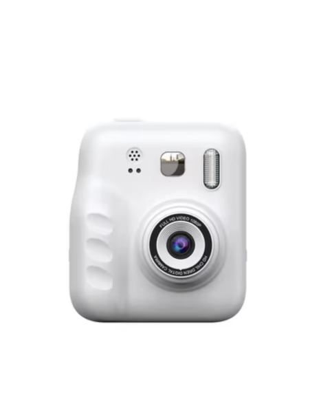 Mini Çocuk Fotoğraf Makinesi Baskı Özellikli Video Çekim 4 Kağıt Rulo Hediyeli