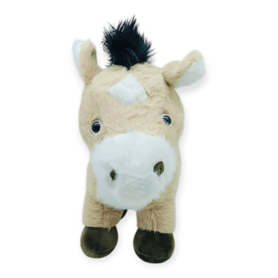 Peluş Hayvanlar Sesli 30 cm At - Bej (Lisinya)