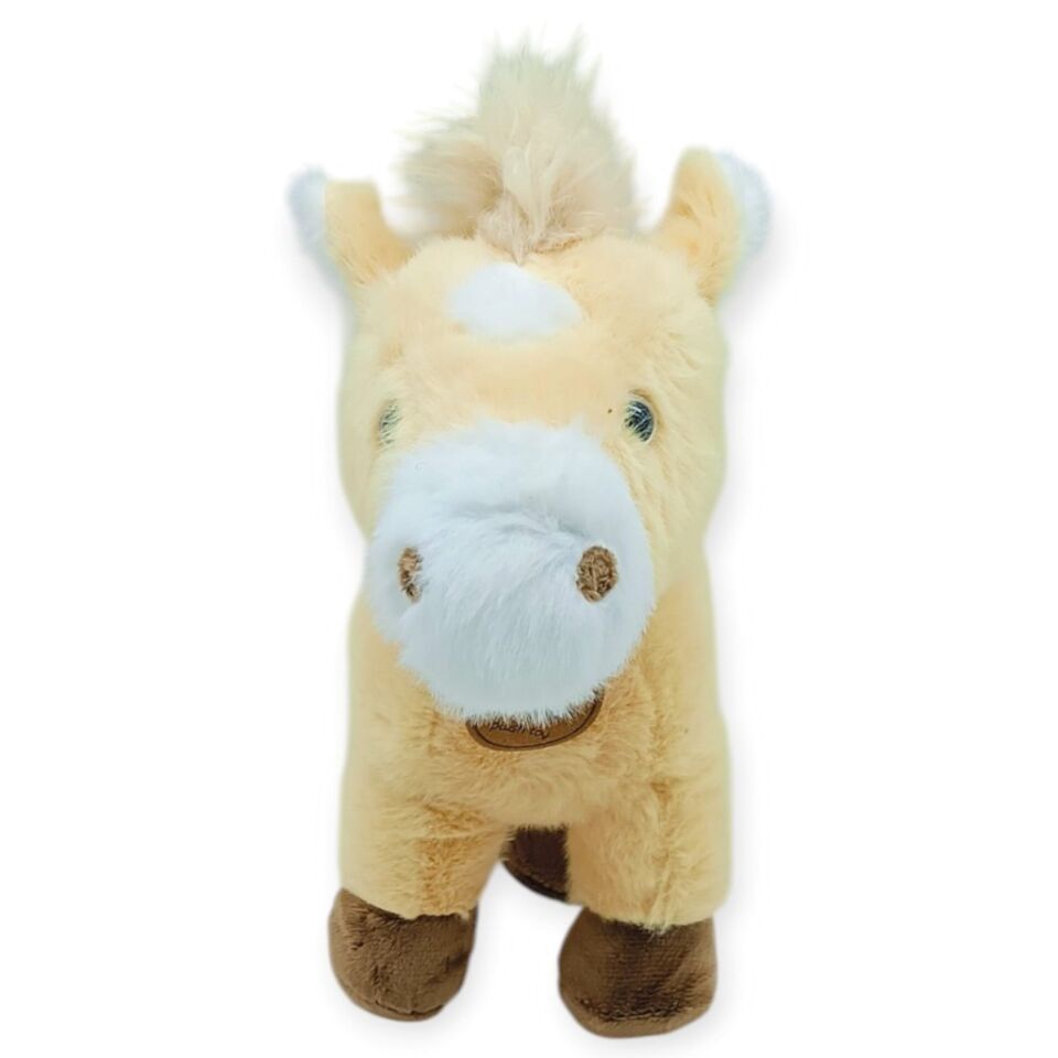 Peluş Hayvanlar Sesli 30 cm At - Açık Kahverengi (Lisinya)