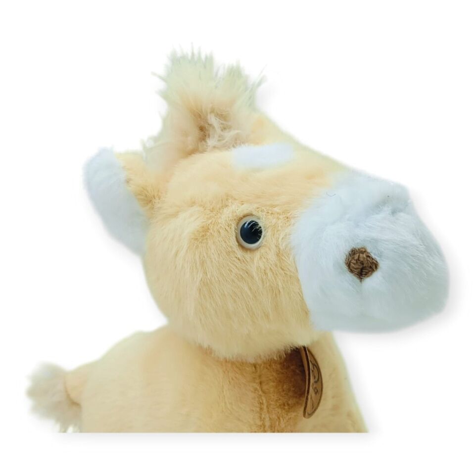 Peluş Hayvanlar Sesli 30 cm At - Açık Kahverengi (Lisinya)