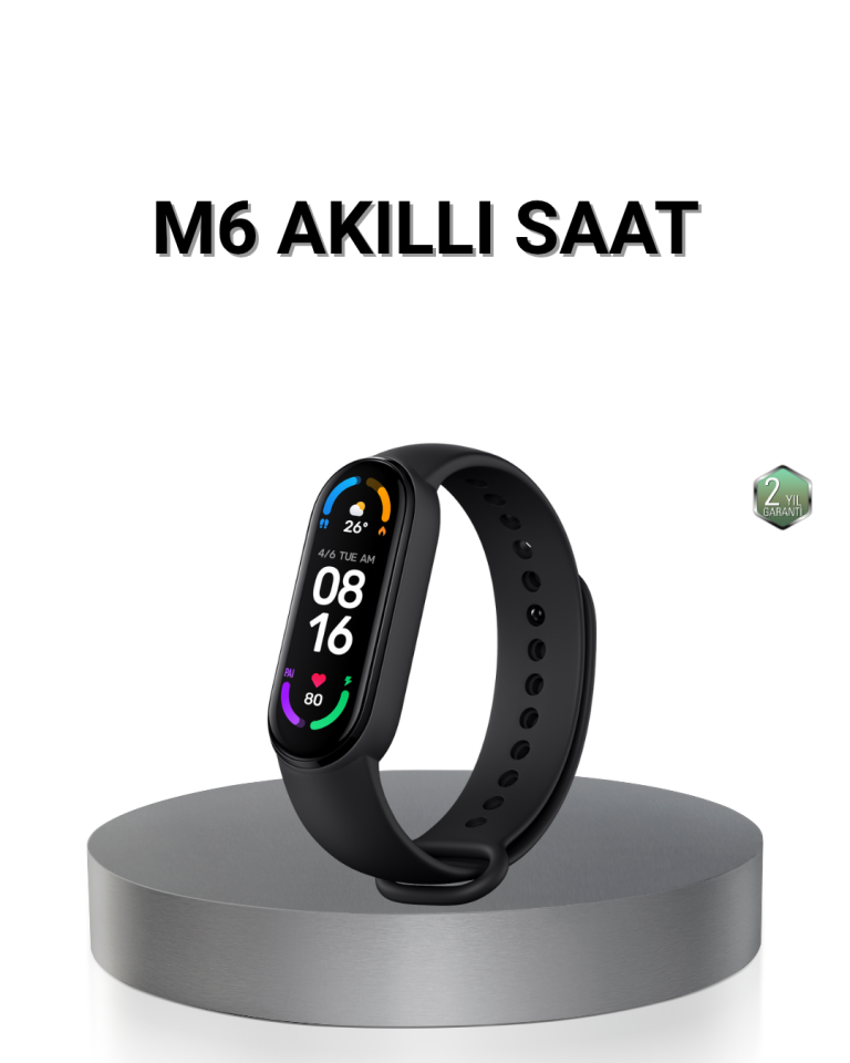 Akıllı Bileklik – Kalp Atış, Uyku ve Adım Takibi, IP67 Su Geçirmez - Lisinya