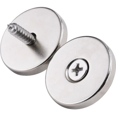 50 Adet 25x10/5x5,5 mm Neodyum Mıknatıs Havşa Delikli Magnet Vida Atılabilir N35 Nikel Paslanmaz ( Lisinya )