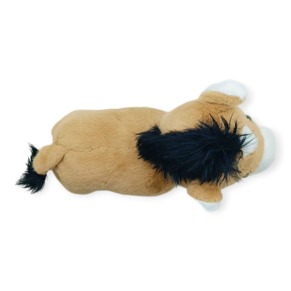 Peluş Hayvanlar Sesli 30 cm At - Koyu Kahverengi (Lisinya)