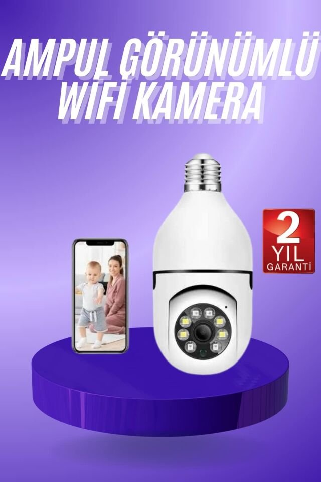 YamanHobi 360 Hareket Takipli İç Mekan Kamera