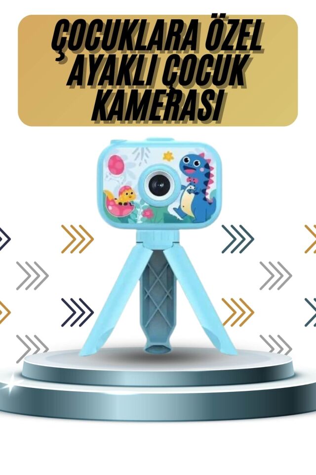 Ayaklı Çocuk Kamerası Tripodlu Mini 1080p Hd Çocuk Kamera - Lisinya
