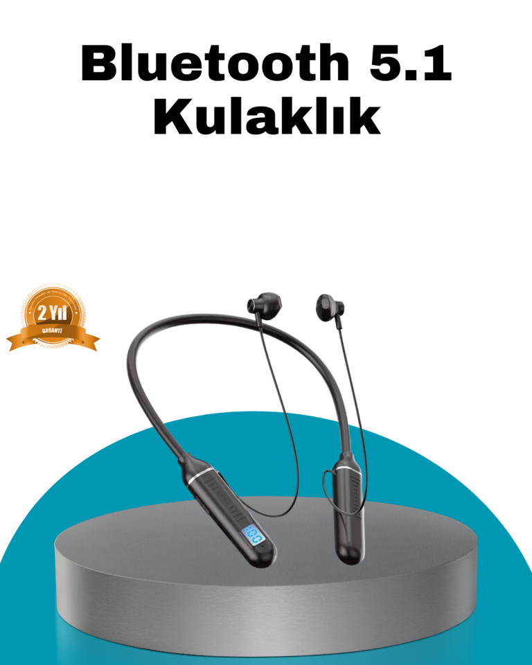 Uzun Pil Ömrü ve Hızlı Şarj Özellikli Bluetooth Kulaklık - Lisinya