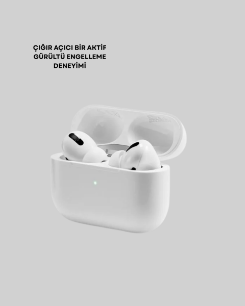Aktif Gürültü Engelleyici Kablosuz Bluetooth Kulaklık – Şarj Kutulu, Uzun Ömürlü Yeni Nesil