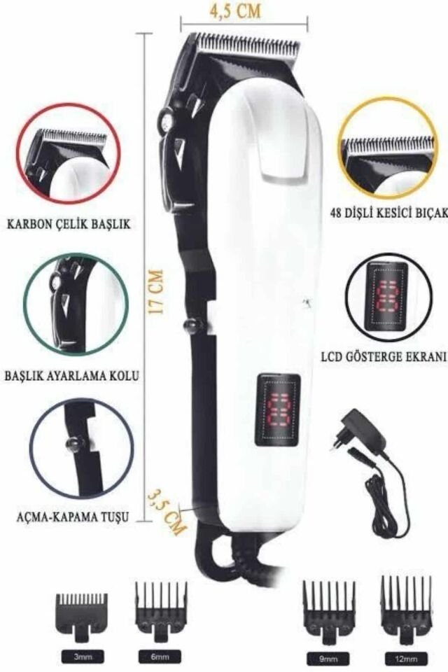 Kablosuz Saç Kesme Makinesi  Epilasyon Öncesi Kısaltma Makinesi - Lisinya