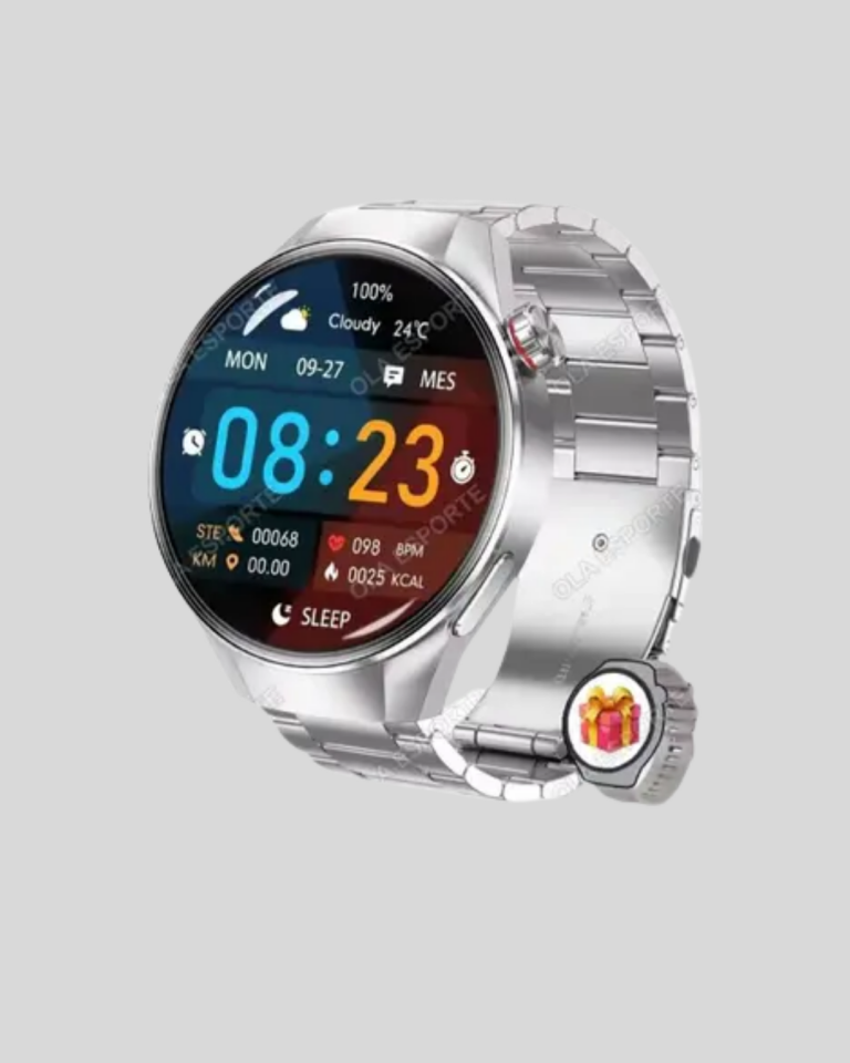 Akıllı Saat AMOLED Ekran Bluetooth Aramalı – Nabız, Uyku ve Spor Takipli - Lisinya