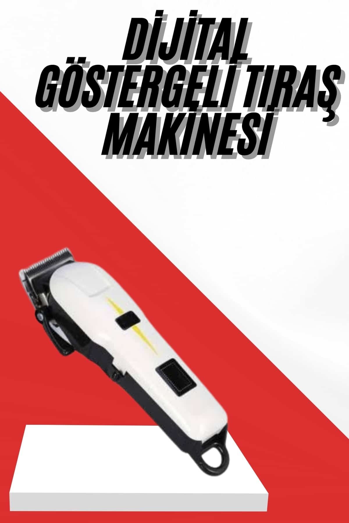 Profesyonel Şarjlı Tıraş Makinesi Turbo Kablosuz Saç Kesme Makinesi - Lisinya