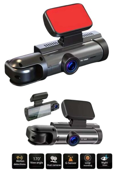 Araç Kamerası Dönebilen HD Kaliteli Video ve Fotoğraf Kaydedici