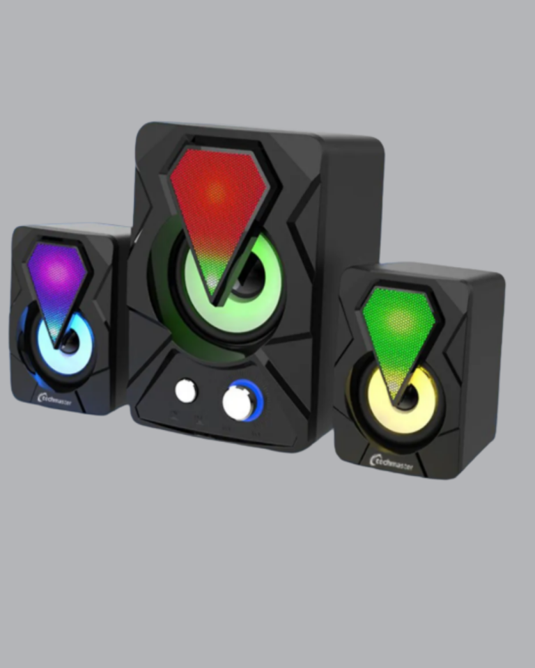2.1 Kanal RGB LED Oyun Hoparlörü Subwoofer Destekli - Lisinya
