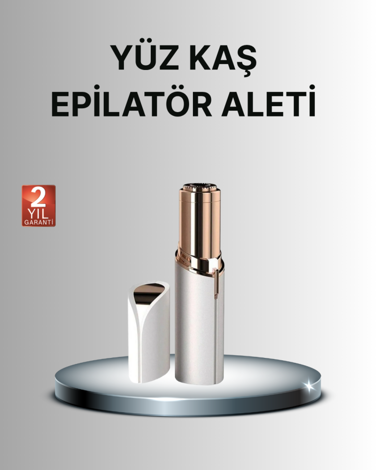 Taşınabilir Yüz ve Kaş Epilatörü – Acısız Tüy Temizleme - Lisinya