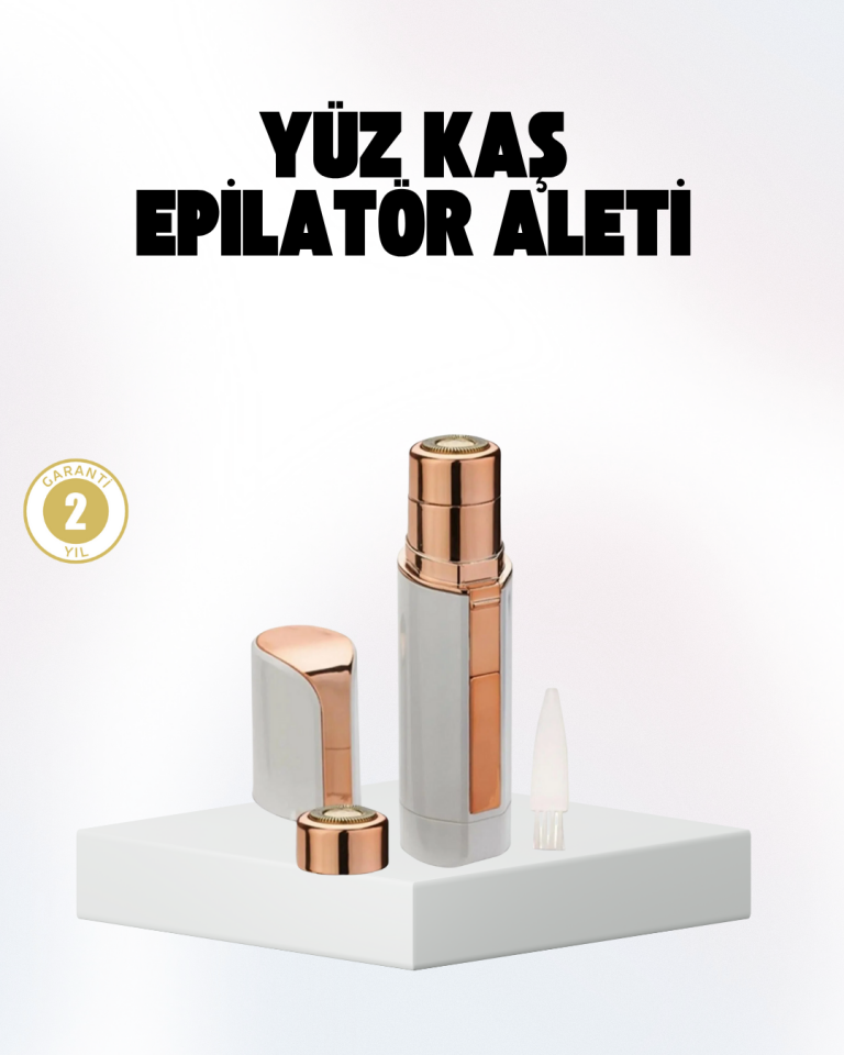 Hassas Ciltler İçin Yüz Epilatörü – Kaş ve Bıyık - Lisinya