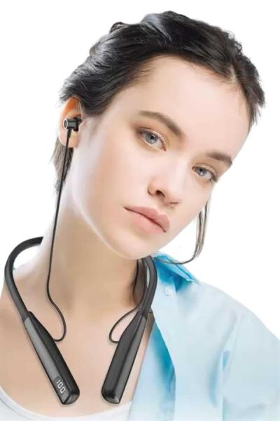Bluetooth 5.3 Boyun Askılı Kulaklık Düşük Gecikmeli Manyetik Tasarım - Lisinya