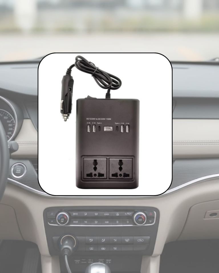 Araç Elektrik Dönüştürücü Çoklu USB Çıkışlı 150W İnvertör - Lisinya