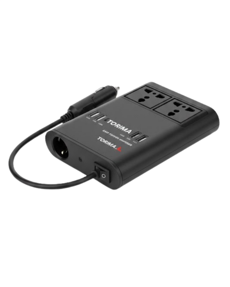 Araç İçin 12V 24V Güç Dönüştürücü 220V Priz ve USB Portlu - Lisinya
