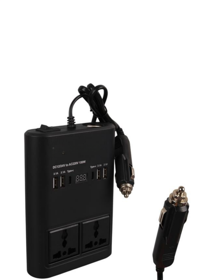 Araç Çakmak Girişli Güç İnvertörü 150W - Lisinya