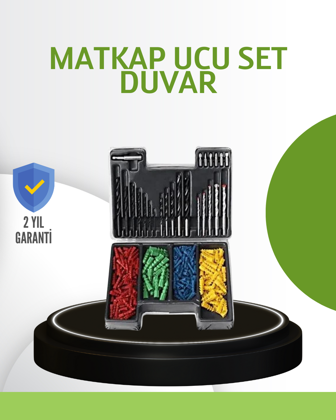 Ahşap Metal Beton Delme Uç Seti Organizerli Karbon Çelik Matkap Ucu - Lisinya