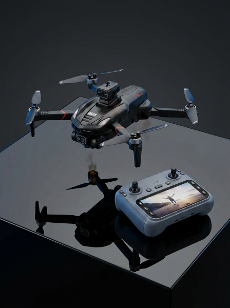 Ekranlı Kumandalı Katlanabilir Kamera Drone Hobi ve Günlük Kullanım